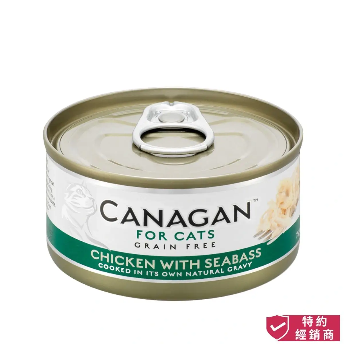 Canagan Cat Wet Food (Chicken*Seabass)-75g