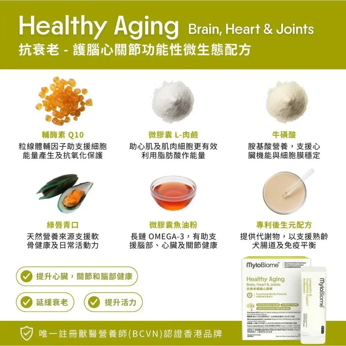 關於 MyloBiome Healthy Aging Formula For Dog 的另一種觀點